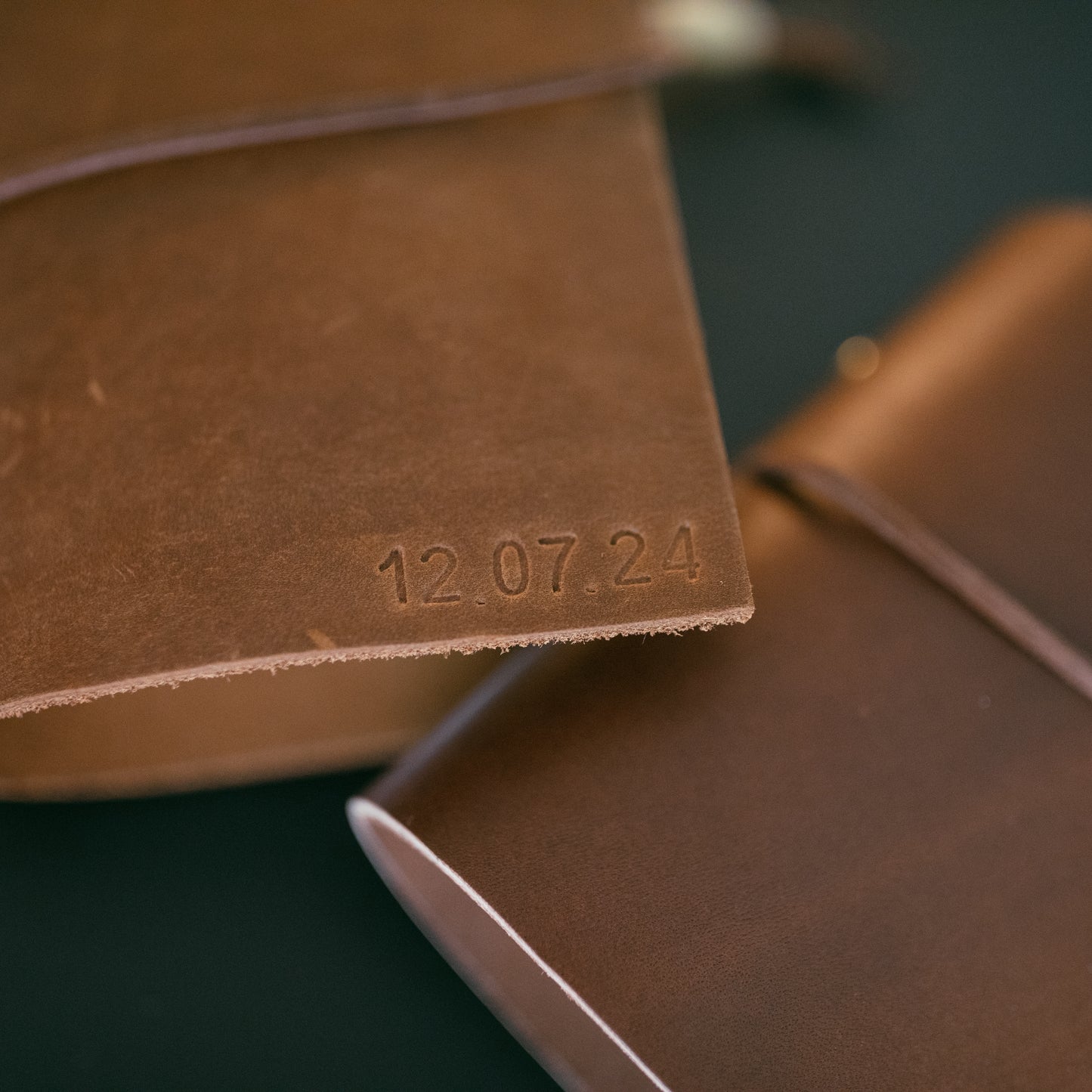 Personalized Leather Hand Stamping - KWLeatherCo.com